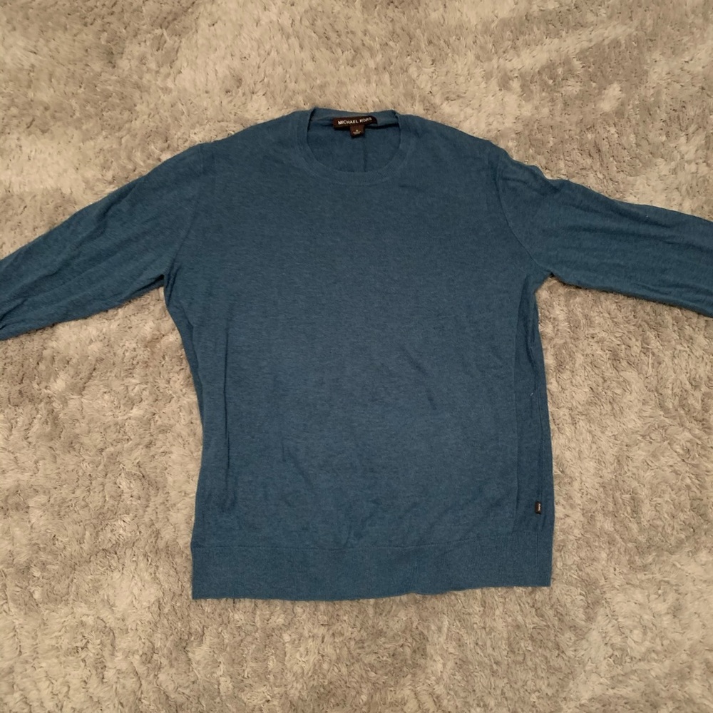 Michael Kors blue sweater size medium